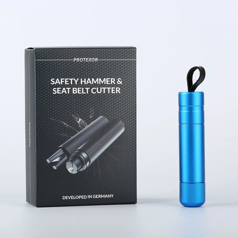 Protexor™ Safety Hammer & Seatbelt Cutter Tool