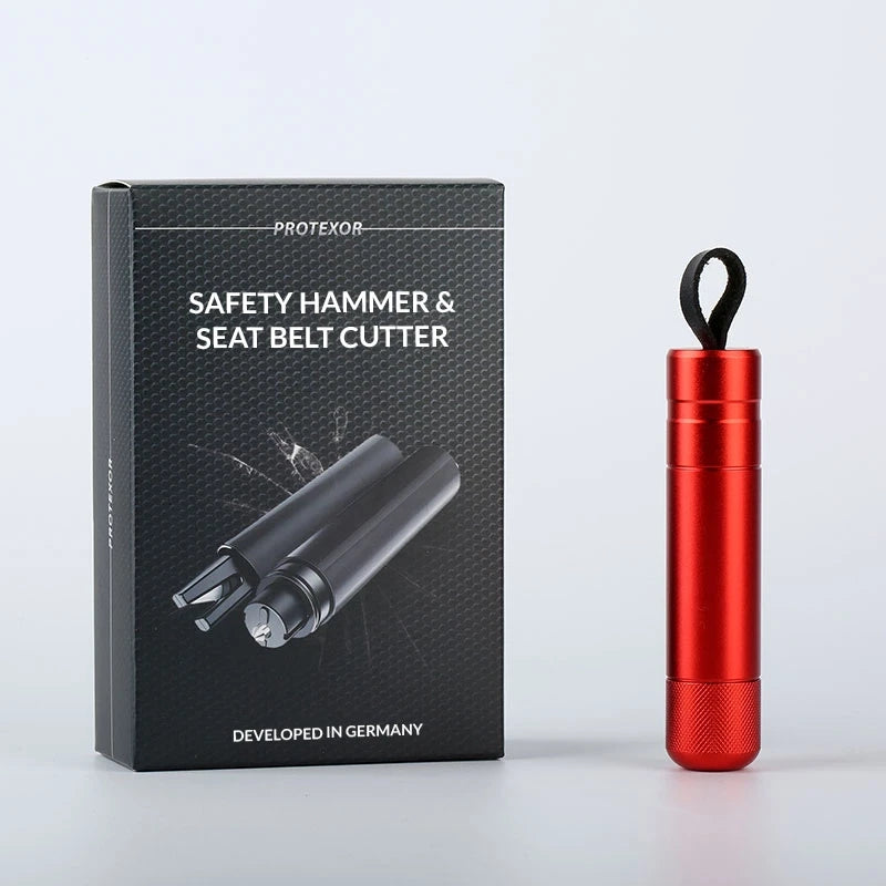 Protexor™ Safety Hammer & Seatbelt Cutter Tool