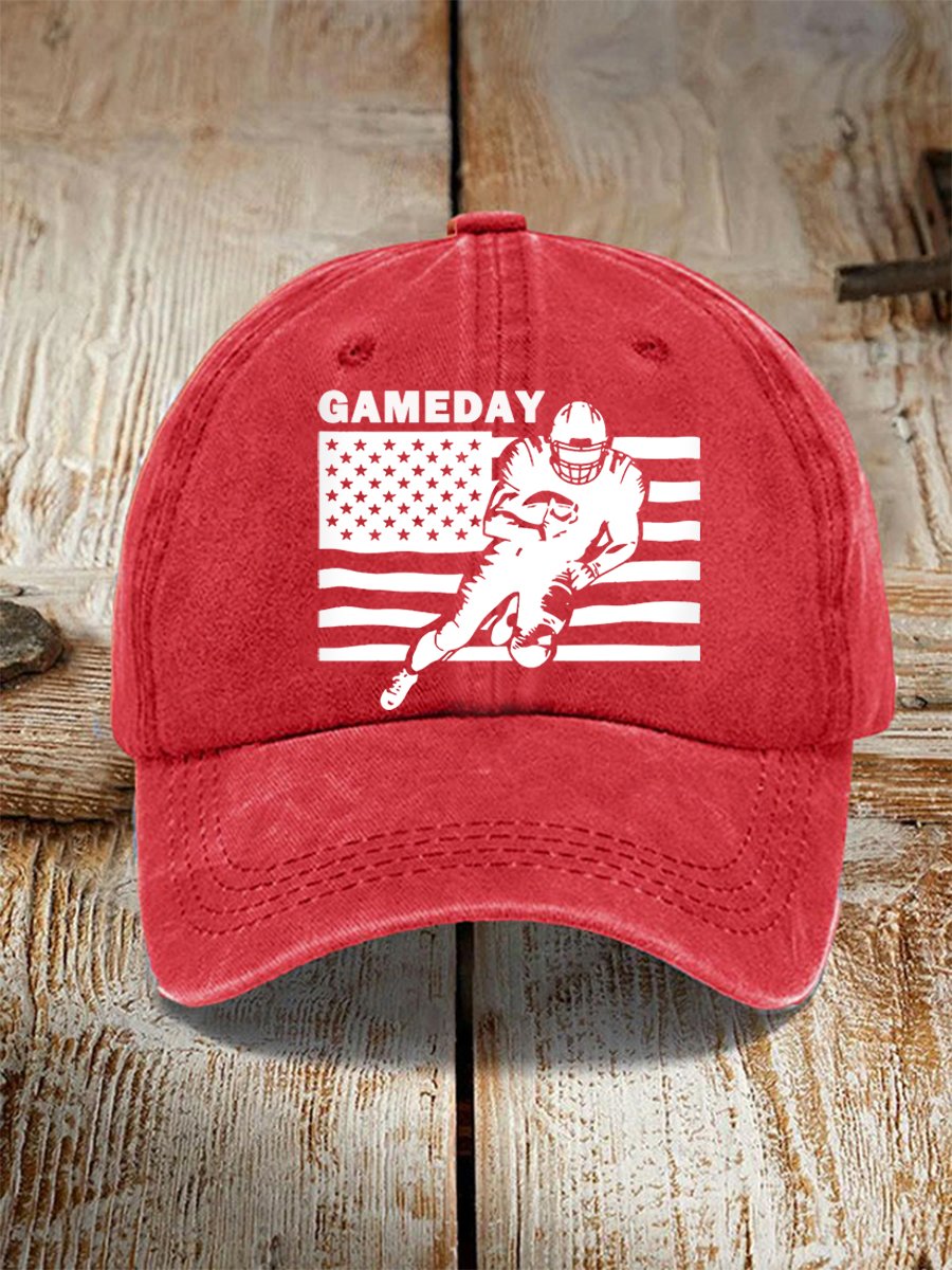 š„Buy 2 Get 5% Offš„Unisex Football Fans Lover Gameday American Flag Hat