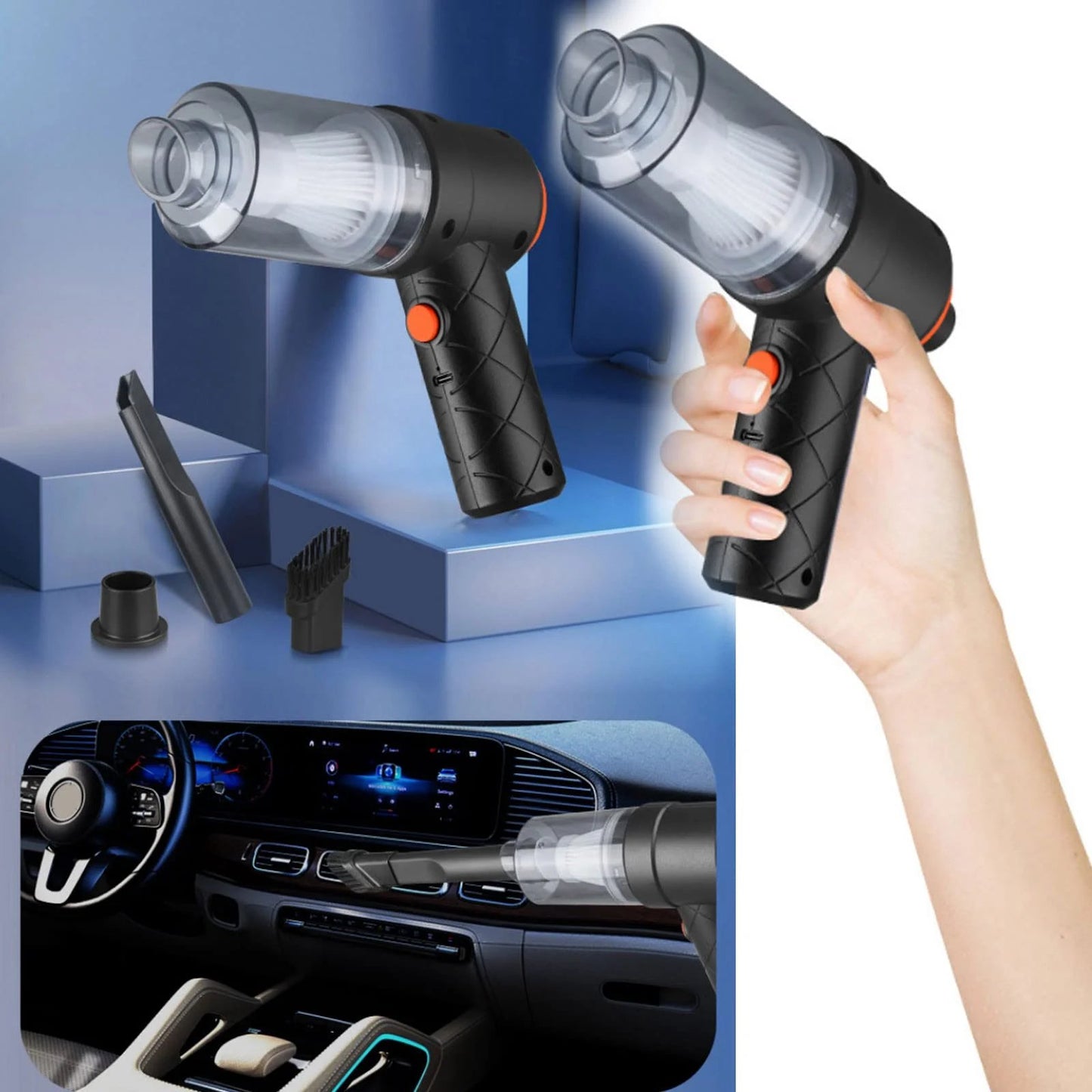 🎉2-in-1 Vacuum Cleaner With Both Blowing And Suction Functions