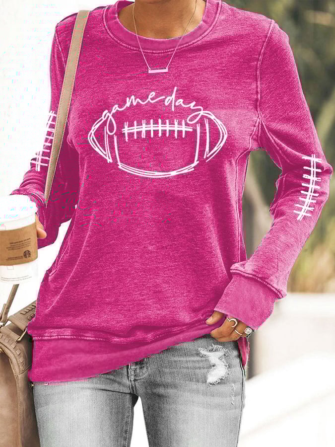 š„Buy 2 Get 5% Offš„Women's Gameday Football Lover Sweatshirt