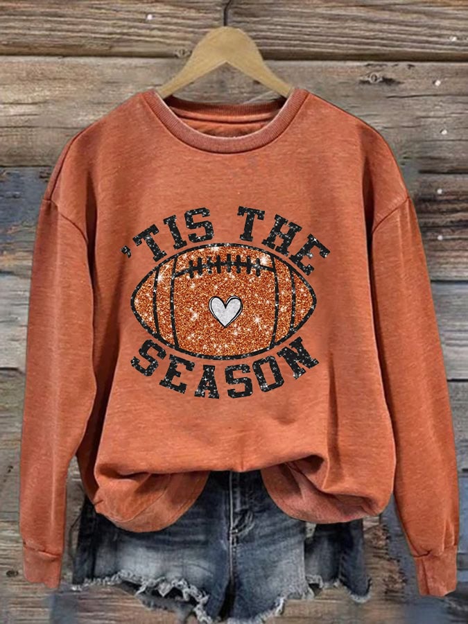 š„Buy 2 Get 5% Offš„Women's Tis The Season Print Casual Sweatshirt