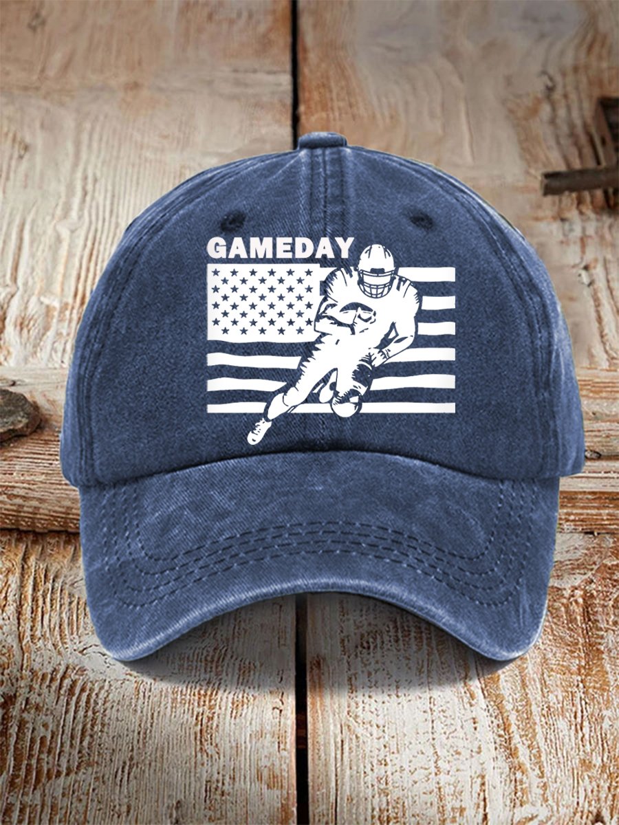 š„Buy 2 Get 5% Offš„Unisex Football Fans Lover Gameday American Flag Hat
