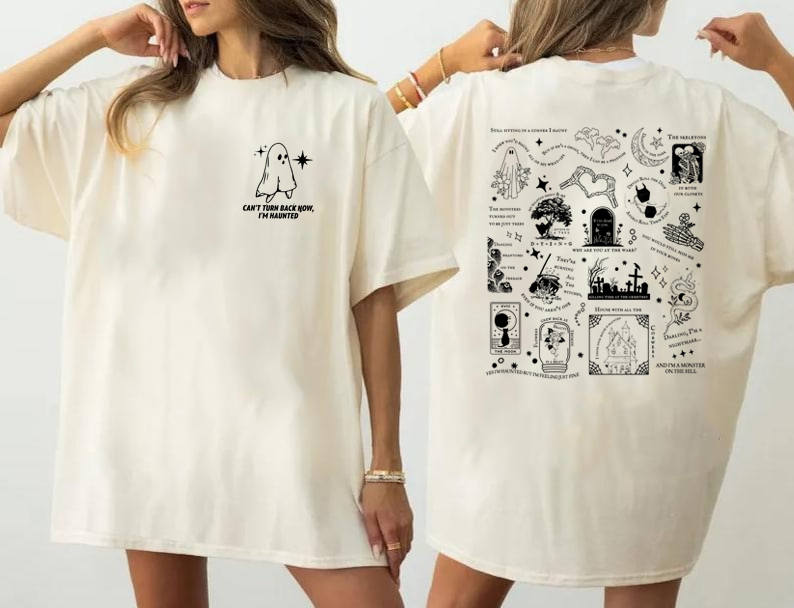 Spooky Swiftie Halloween Season Shirt, Halloween Song Lyrics Sweatshirt