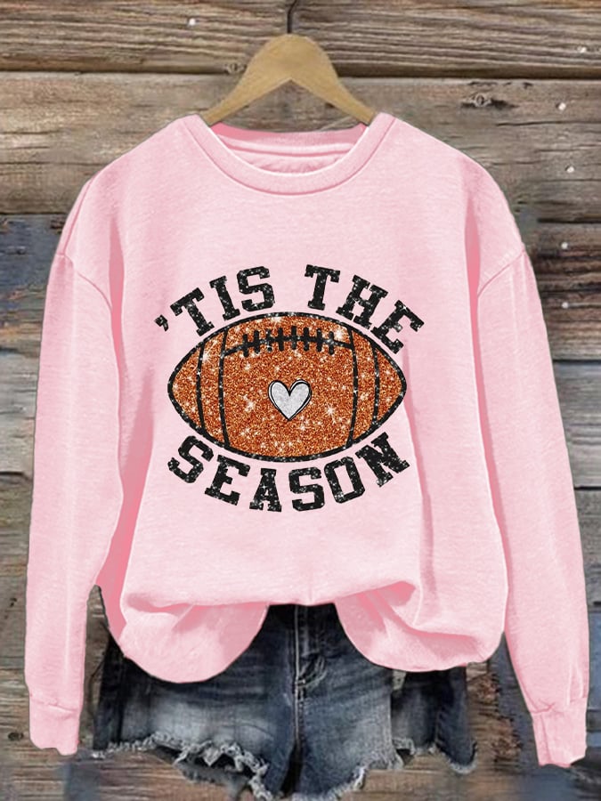 š„Buy 2 Get 5% Offš„Women's Tis The Season Print Casual Sweatshirt