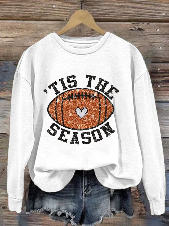 š„Buy 2 Get 5% Offš„Women's Tis The Season Print Casual Sweatshirt