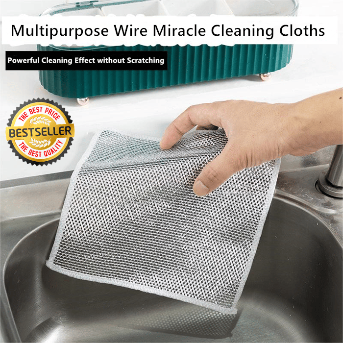 š„Last Day Promotion 49% OFFš„Multipurpose Wire Miracle Cleaning Cloths