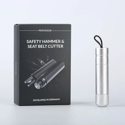 Protexor™ Safety Hammer & Seatbelt Cutter Tool